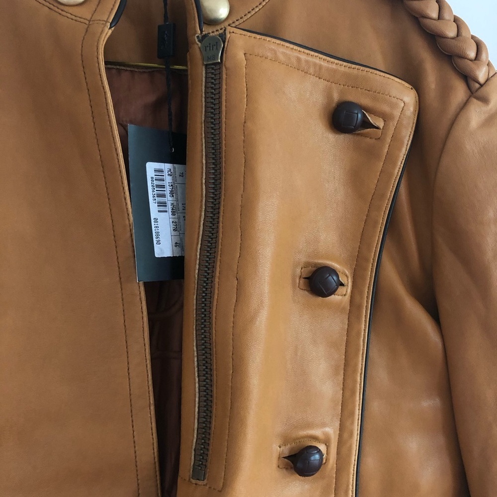 Yves Saint Laurent Military Leather Jacket - Picture 2 of 13
